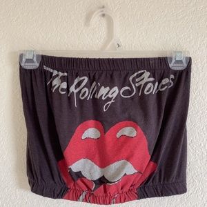 Size XXS American Eagle Rolling Stones Tube Top